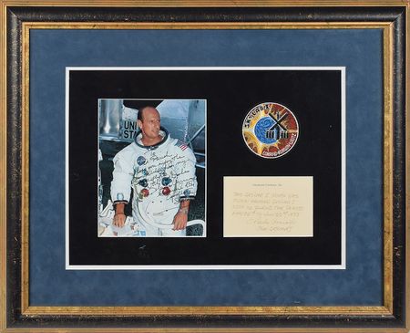 Lot #9205  Skylab 2: Charles Conrad's Flown Patch - Image 1