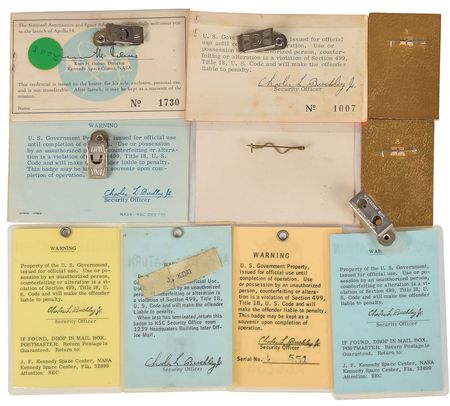 Lot #9196 Jack King's Apollo Badge Collection - Image 2