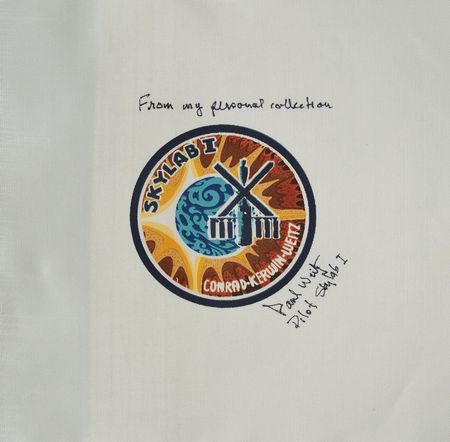 Lot #9198 Paul Weitz's Group of (5) Signed Beta Cloths and Manual - Image 1