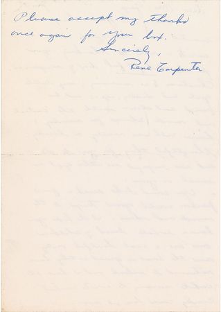 Lot #9011 Scott Carpenter 1962 Signed Letter and Photograph - Image 4