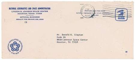 Lot #9099 Stuart Roosa 1976 Typed Letter Signed - Image 3