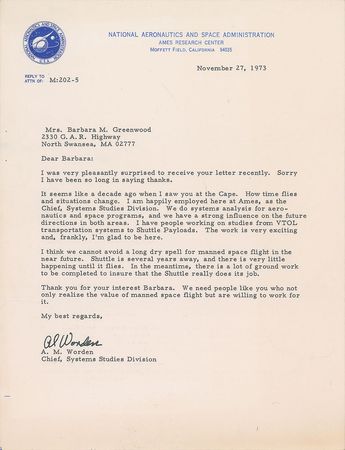 Lot #9115 Al Worden Set of (3) Signed Items - Image 1