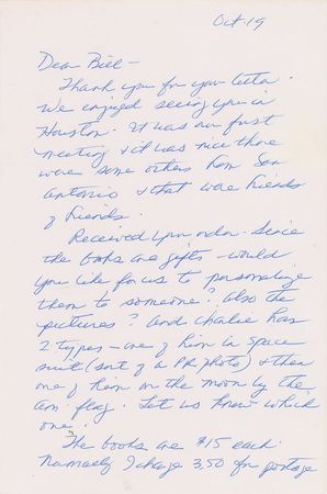 Lot #9127 Charlie Duke Set of (3) Signed Photographs - Image 4