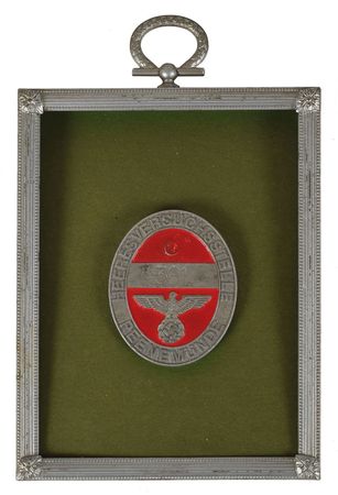 Lot #9005 Peenemunde Army Research Center Badge - Image 1