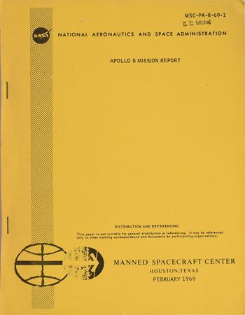 Lot #9059 Apollo 8 Mission Report - Image 1