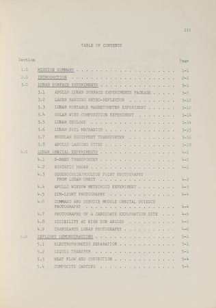 Lot #9106 Apollo 14 Mission Report - Image 2