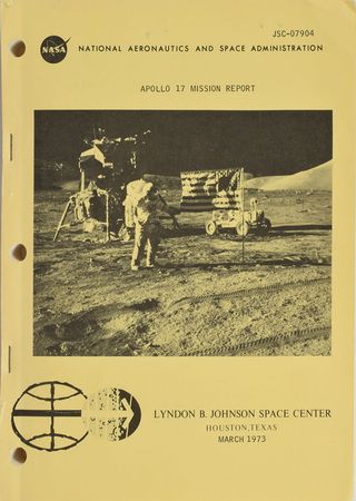 Lot #9137 Apollo 17 Mission Report - Image 1