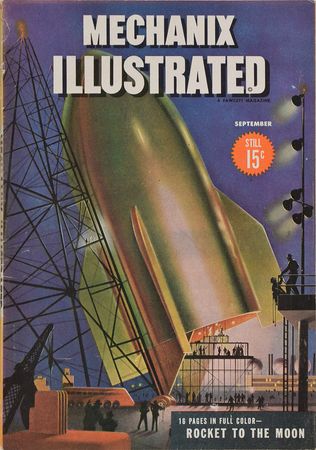 Lot #9001 Mechanix Illustrated 1945 Magazine - Image 1
