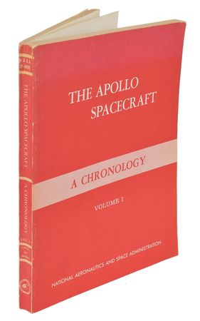 Lot #9139 The Apollo Spacecraft: A Chronology Four-Volume Set  - Image 1