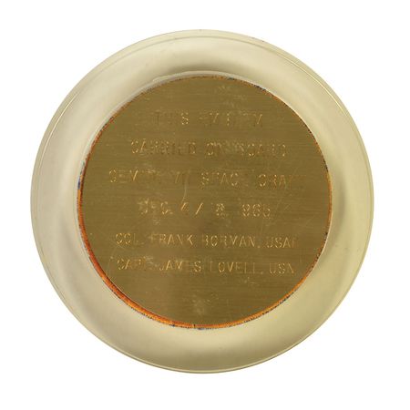 Lot #9149 James Lovell's Flown Gemini 7 Mission Patch - Image 2