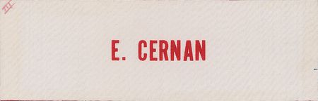 Lot #9184 Apollo 17: Cernan and Schmitt Pair of Name Tags - Image 2