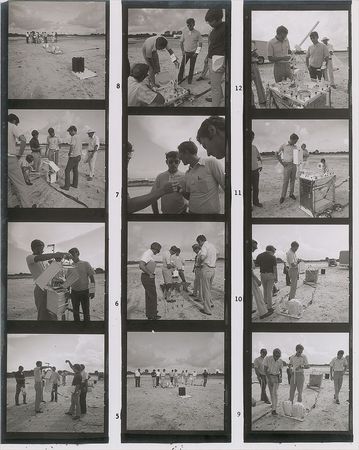 Lot #9181 Apollo 17 Set of (4) Original Vintage NASA Contact Sheets - Image 2