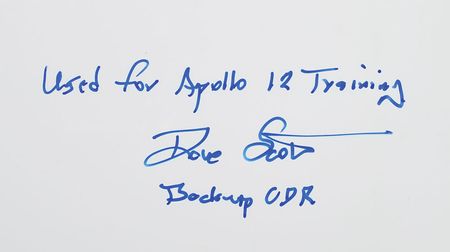 Lot #9167 Dave Scott's Apollo 12 Training-Used Lunar Orbit Star Chart - Image 3