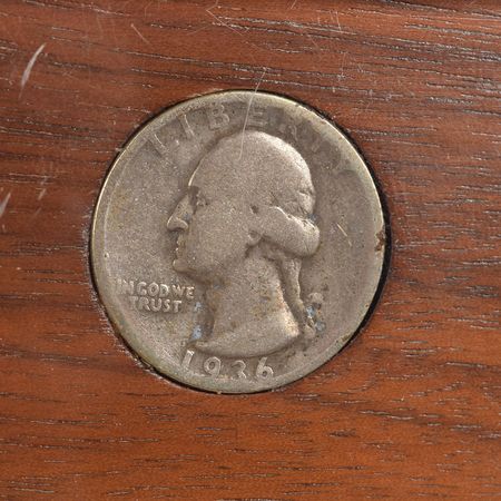 Lot #9170  Apollo 13 Flown 1936 Quarter  - Image 2
