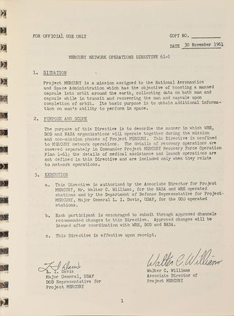 Lot #9148 Gene Kranz’s Mercury Manual - Image 2