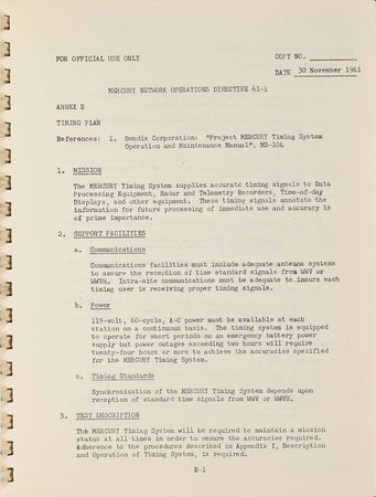 Lot #9148 Gene Kranz’s Mercury Manual - Image 4