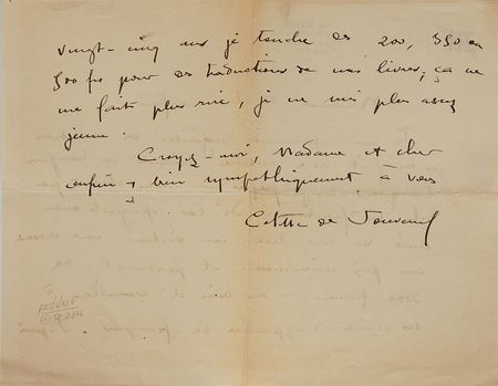 Lot #520 Colette de Jouvenel - Image 1