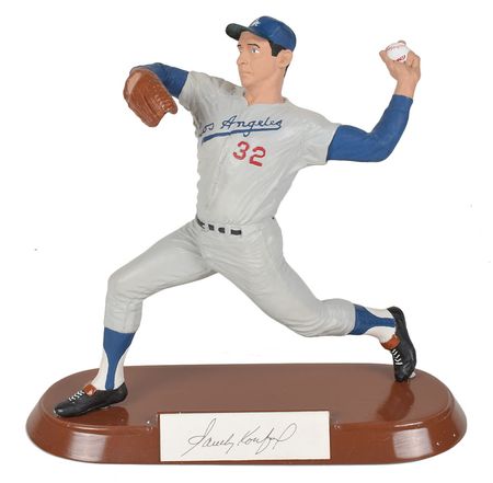 Lot #863 Sandy Koufax Figurine - Image 1