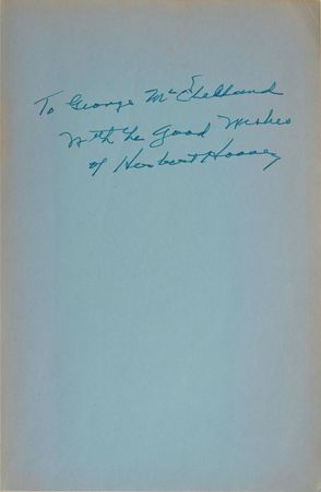 Lot #198 Herbert Hoover Signed Document - Image 1