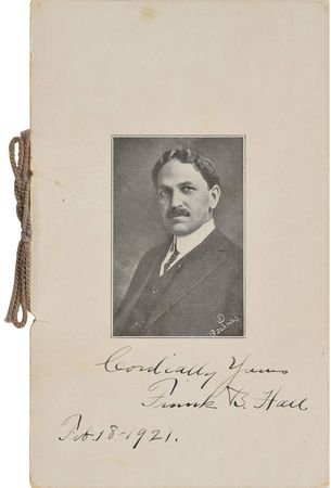 Lot #206 Calvin Coolidge Menu - Image 2