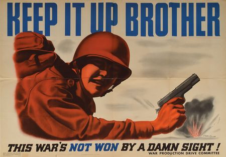 Lot #391 WWII Posters Posters - Image 1
