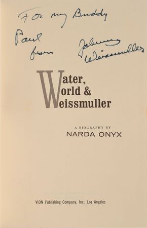 Lot #911 Johnny Weissmuller - Image 1