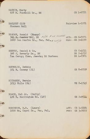 Lot #776 Buddy Adler: The Fox production head's personal address books - Image 7