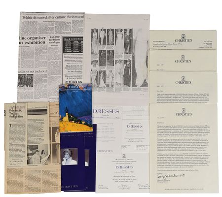 Lot #54 Princess Diana: Extremely limited signed edition of 
