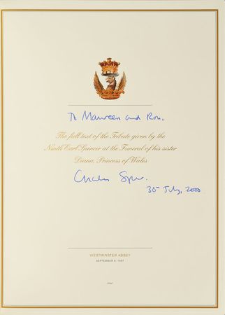 Lot #86 Princess Diana Tribute Book - Image 1
