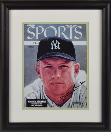 Lot #865 Mickey Mantle Signed Photograph - Image 1