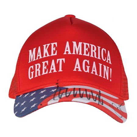 Lot #249 Donald Trump and Mike Pence Hat - Image 1