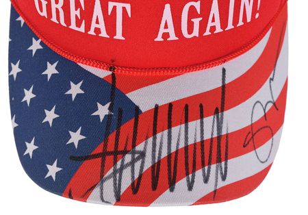 Lot #249 Donald Trump and Mike Pence Hat - Image 2