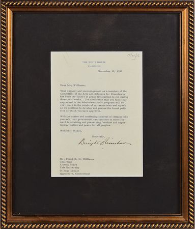 Lot #207 Dwight D. Eisenhower: 