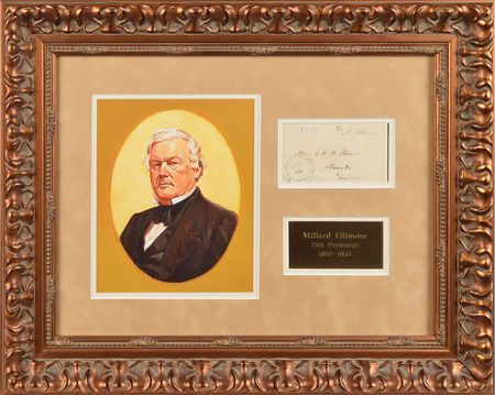 Lot #209 Millard Fillmore Free Frank - Image 1