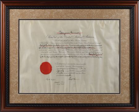 Lot #215 Benjamin Harrison - Image 1