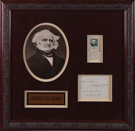 Lot #250 Martin Van Buren Signature - Image 1