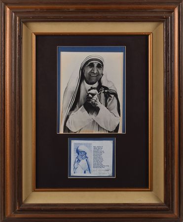Lot #343 Mother Teresa - Image 1
