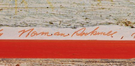 Lot #454 Norman Rockwell Print - Image 2