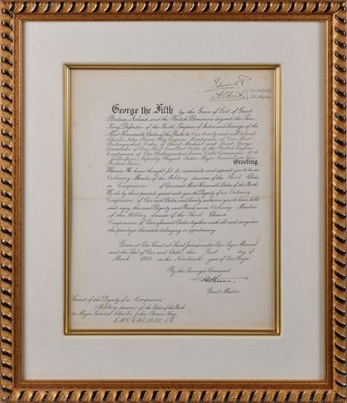Lot #33 King Edward VIII and King George VI Signed