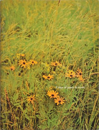 Lot #741 Woodstock Program - Image 1