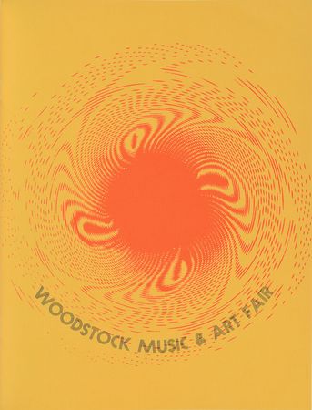 Lot #741 Woodstock Program - Image 2