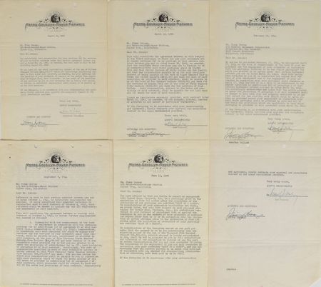 Lot #670 Tommy and Jimmy Dorsey Signed Documents - Image 1