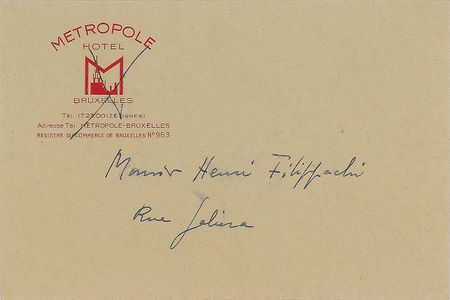 Lot #513 Jean Genet Handwritten Letter Signed - Image 2
