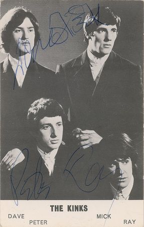 Lot #691 The Kinks Promo Card - Image 1