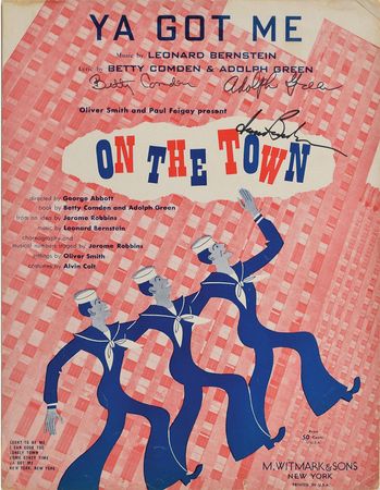 Lot #651 Leonard Bernstein Group Lot - Image 1