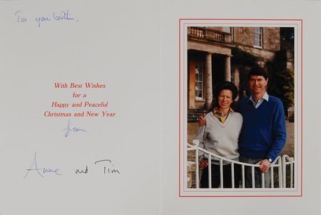 Lot #90 Princess Anne Christmas Cards - Image 1