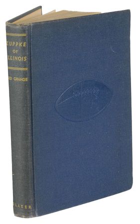 Lot #861 Red Grange Book and Signed Photograph - Image 2