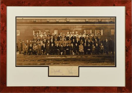 Lot #37 Queen Elizabeth II and Prince Philip