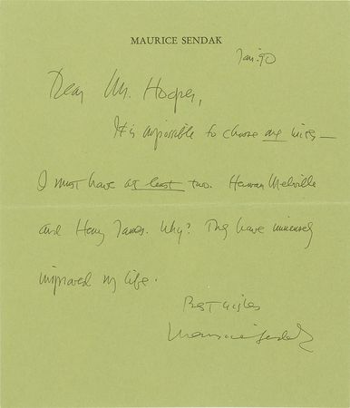 Lot #537 Maurice Sendak - Image 3