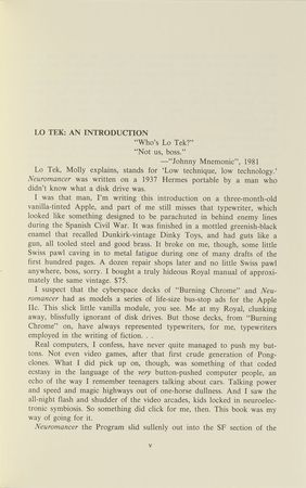 Lot #514 William Gibson Book - Image 3